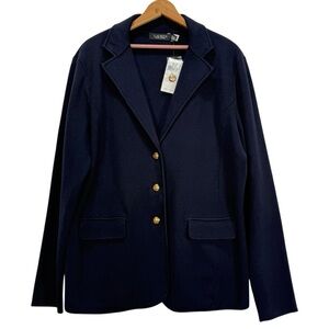 Ralph Lauren Navy Blazer with Gold Buttons